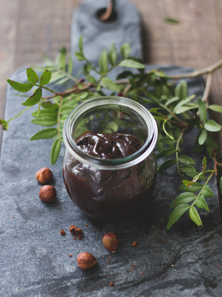 Selbstgemachtes Nutella