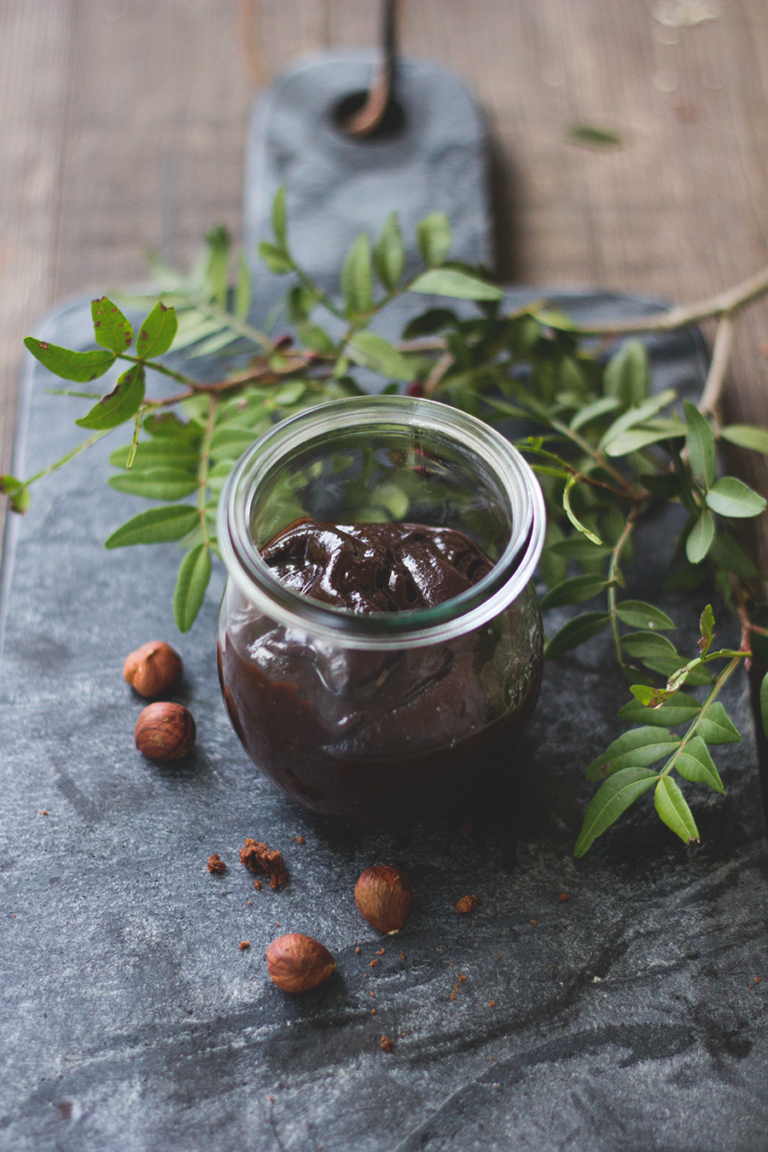 Selbstgemachtes Nutella