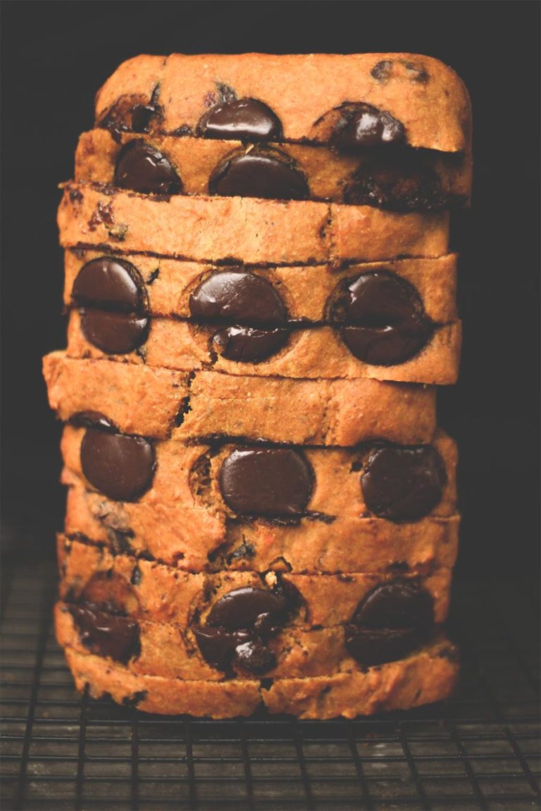 Süßes Kürbis-Schokoladenbrot (ohne Butter)