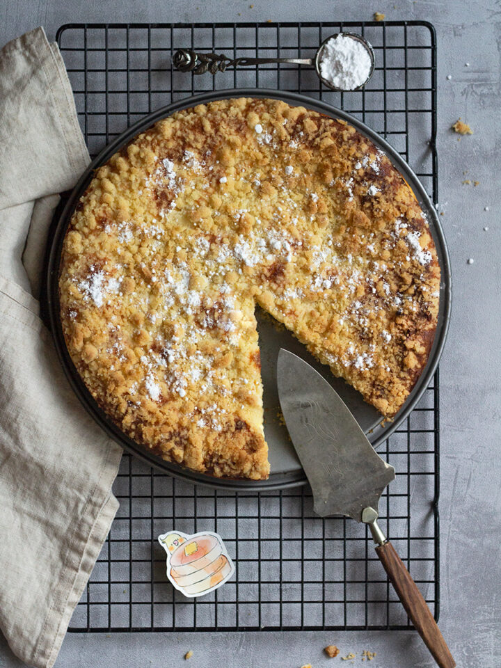 Apfel-Käse-Streusel-Kuchen