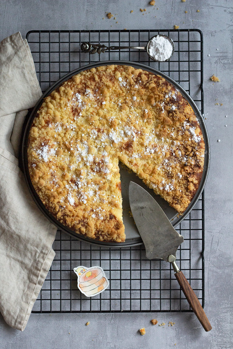 Apfel-Käse-Streusel-Kuchen