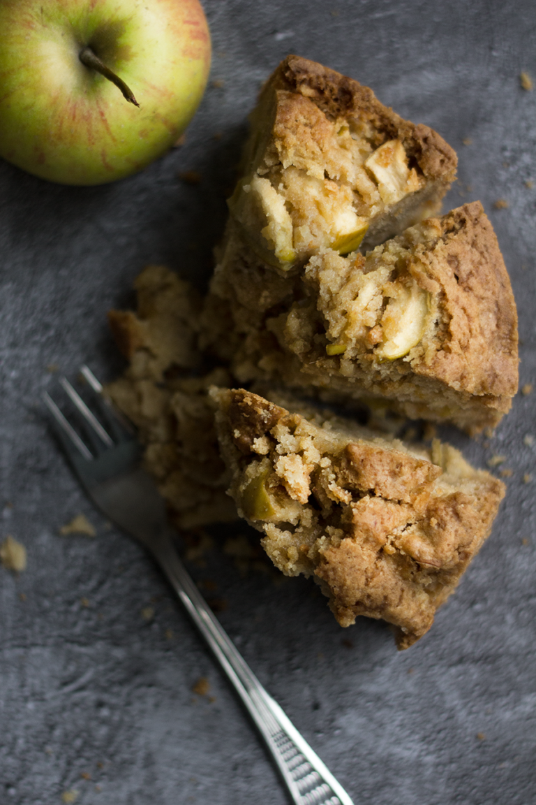 Apfelkuchen mit Olivenöl