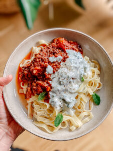 Belugalinsen-Ragout