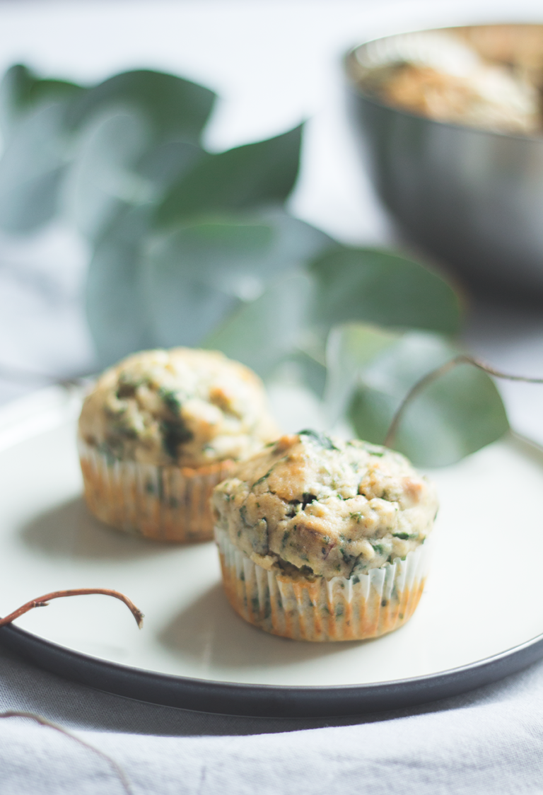 Mangold-Ricotta-Muffins