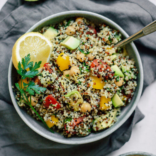Quinoa-Avocado-Salat