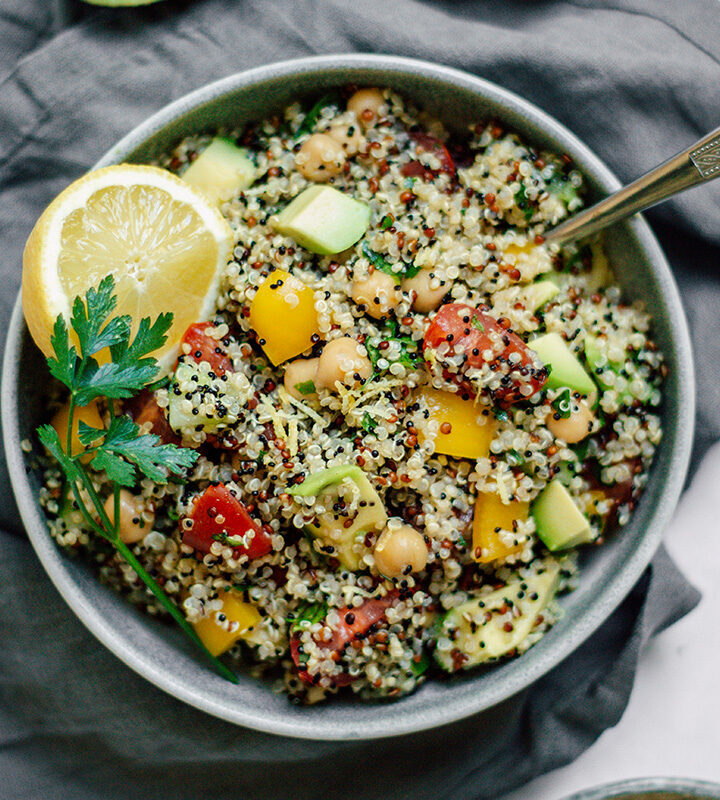 Quinoa-Avocado-Salat