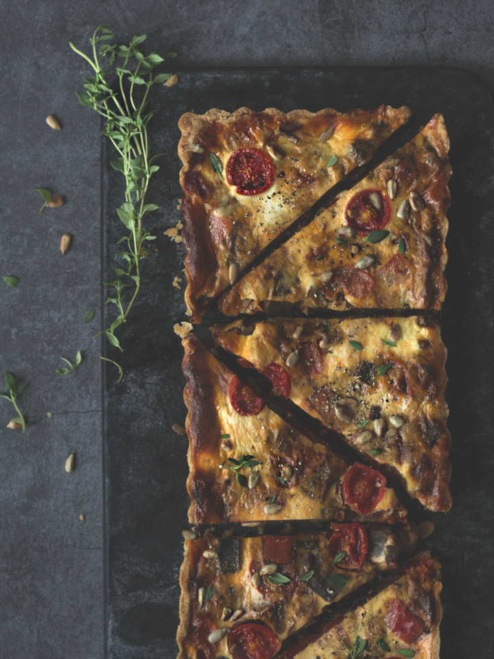Ratatouille-Tarte