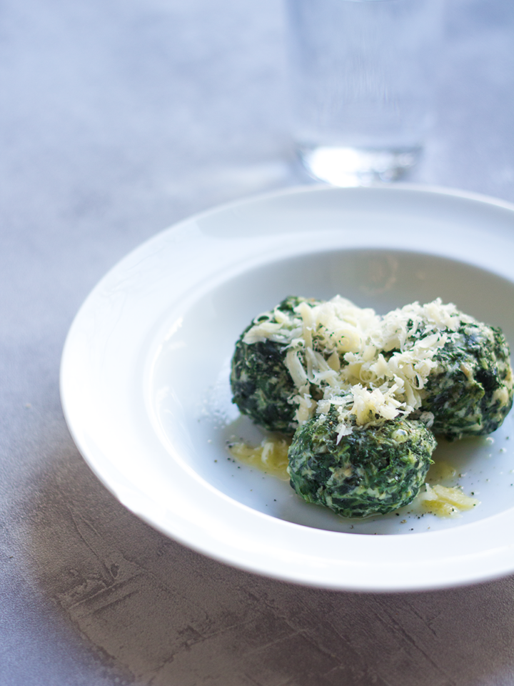 Südtiroler Spinatknödel