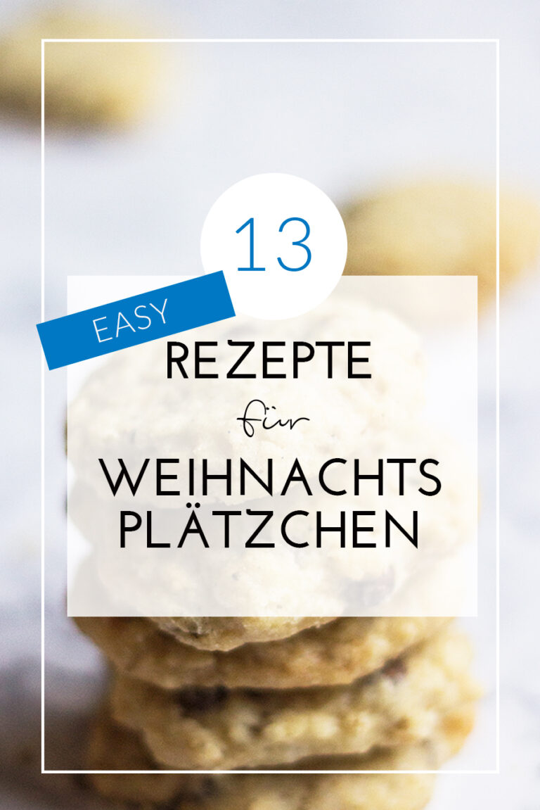 13 einfache Rezepte für Weihnachtsplätzchen