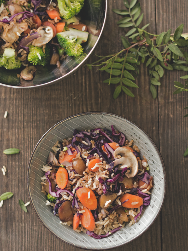 Veganes Nasi-Goreng