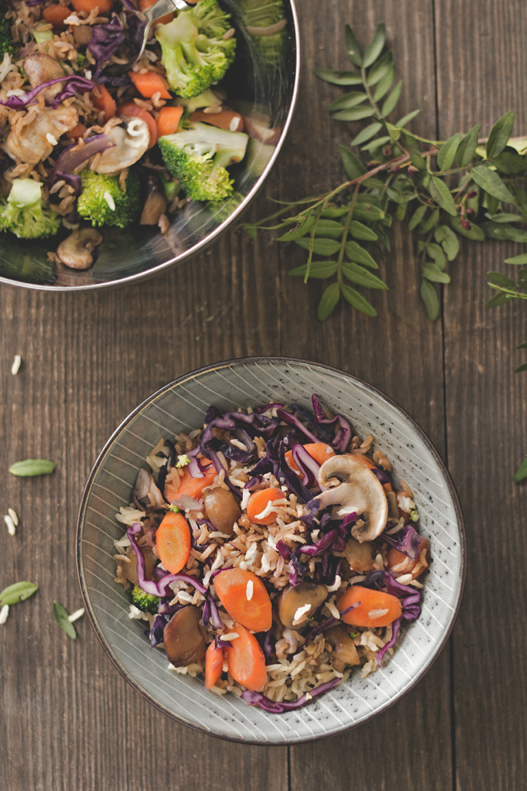 Veganes Nasi-Goreng