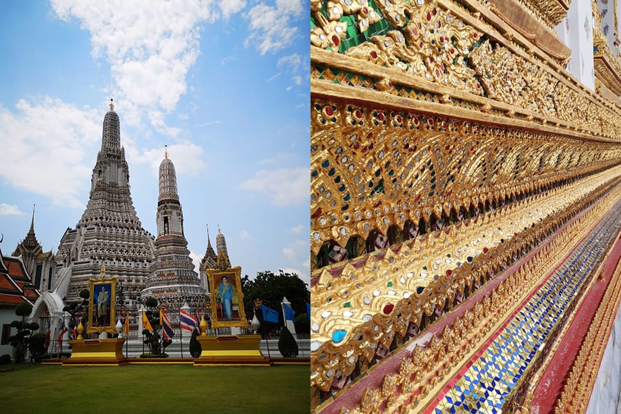 Wat Arun Tempel in Bangkok | feines gemüse