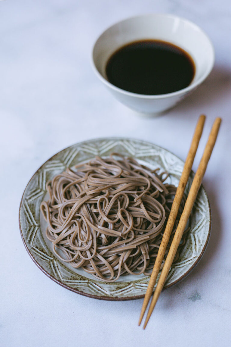 Zaru Soba – kalte japanische Buchweizennudeln